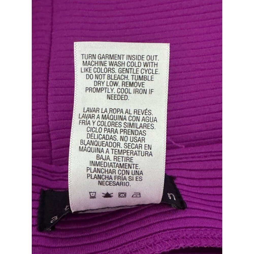 Attention Womens XL Fuchsia Pencil Skirt Polyester/Spandex - Picture 4 of 4